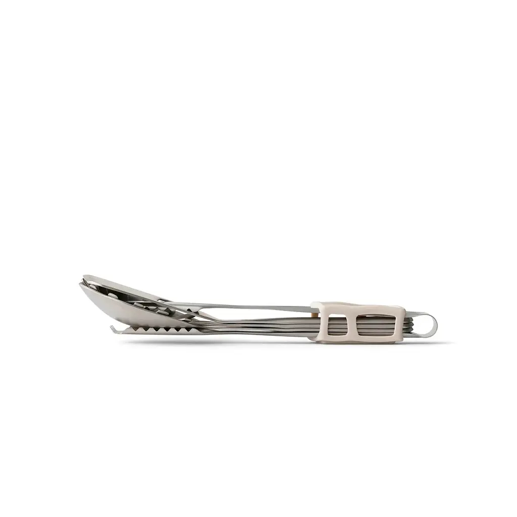 Набор кухонных принадлежностей Sea to Summit Detour Stainless Steel Utensil Set, 4 предмета Серебристый - фото 4