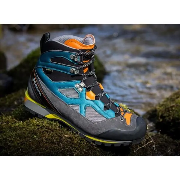 Ботинки Scarpa Rebel Lite GTX 41,5 Серый-Голубой - фото 3