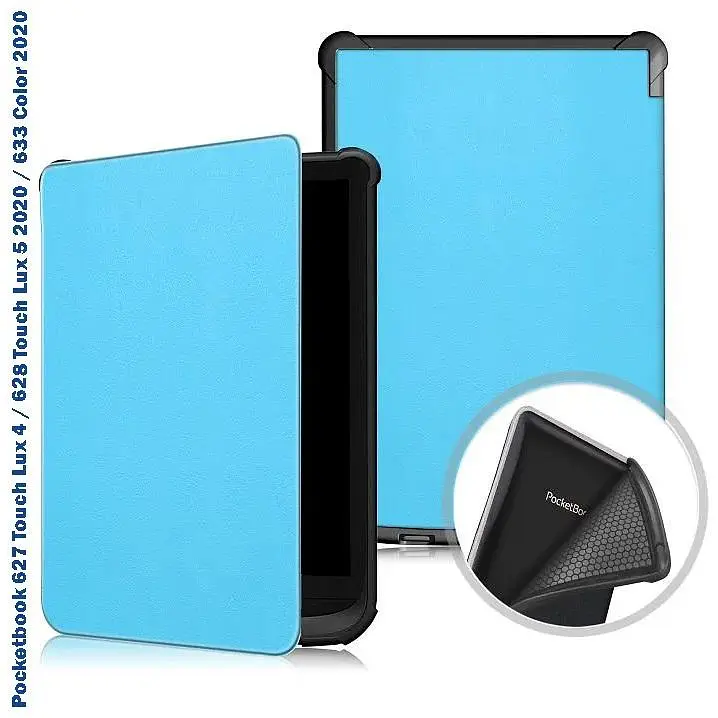 Чехол-книжка BeCover Smart Case Pocketbook 616/ 617/ 627/ 628/ 632/ 633 Deep Blue (707156) [75958] - фото 2