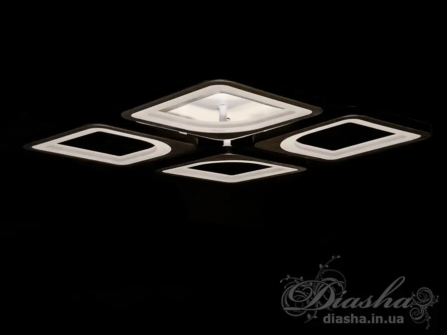 Люстри світлодіодні Diasha S8060/4BK LED 3color dimmer - фото 7