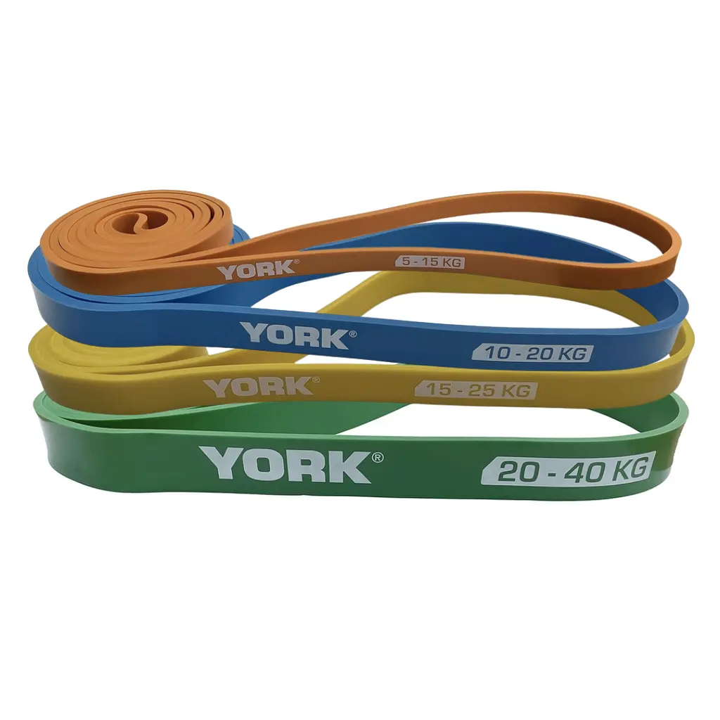 Набір резинок для фітнесу York Fitness 4 шт (5 - 40кг) - фото 6