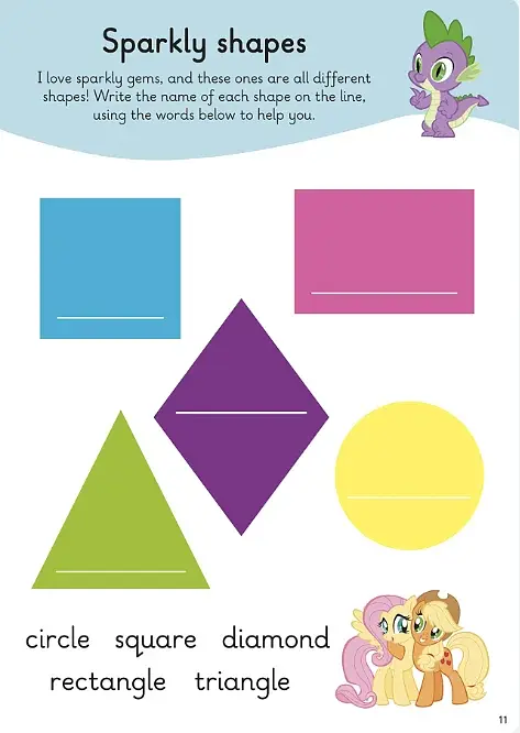 My Little Pony: Wipe-Clean. First Spellings - фото 5