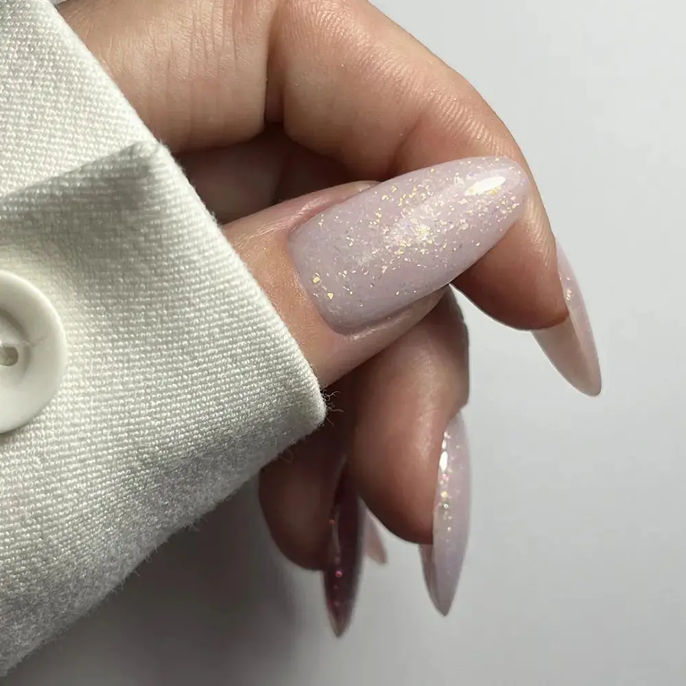 Рідкий гель для укріплення та моделювання PolyLiquid Gel 09 Moonlight Glow білий JOIA vegan 8 мл - фото 2