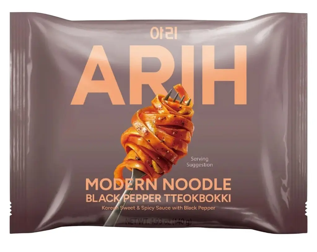 Локшина ARIH Modern Noodles Black Pepper Tteokbokki 140г