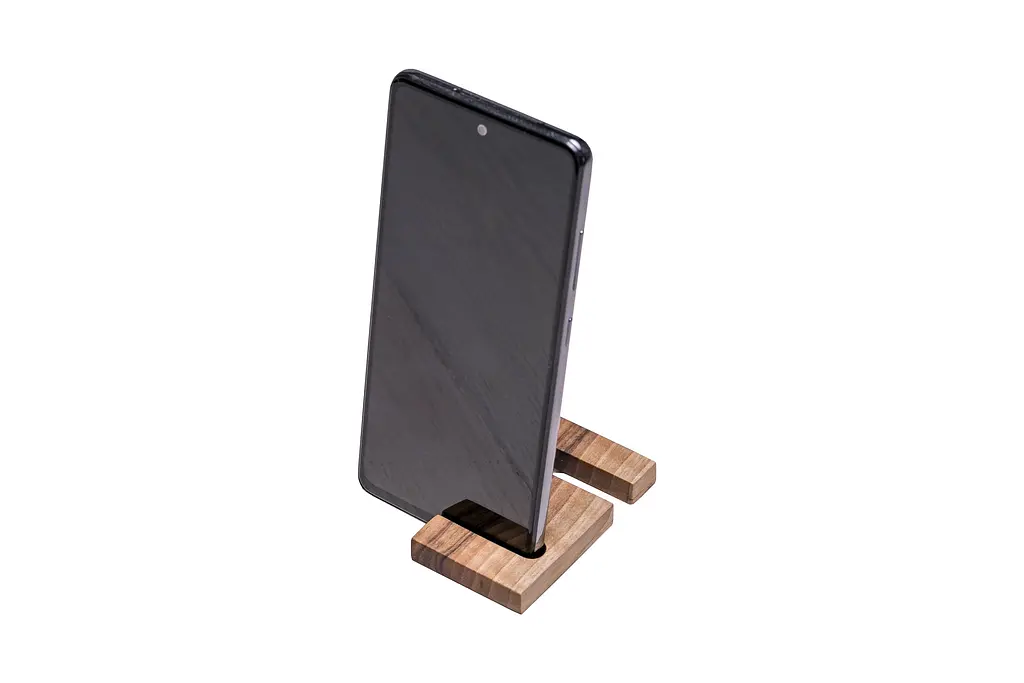 Дерев'яна підставка для телефону ecoWalnut 45х80х10 мм - фото 2