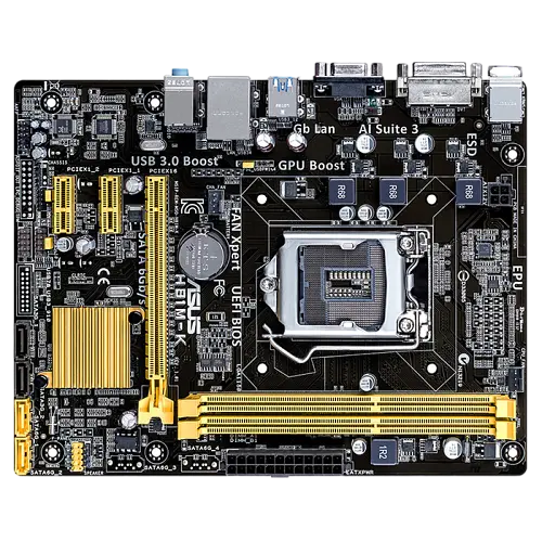 Материнська плата Asus H81M-K LGA 1150 (H81M-K) Б/В - фото 3