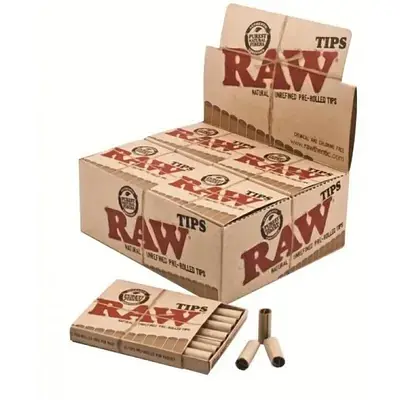 Фильтры для самокруток Raw Prerolled Tips - фото 3