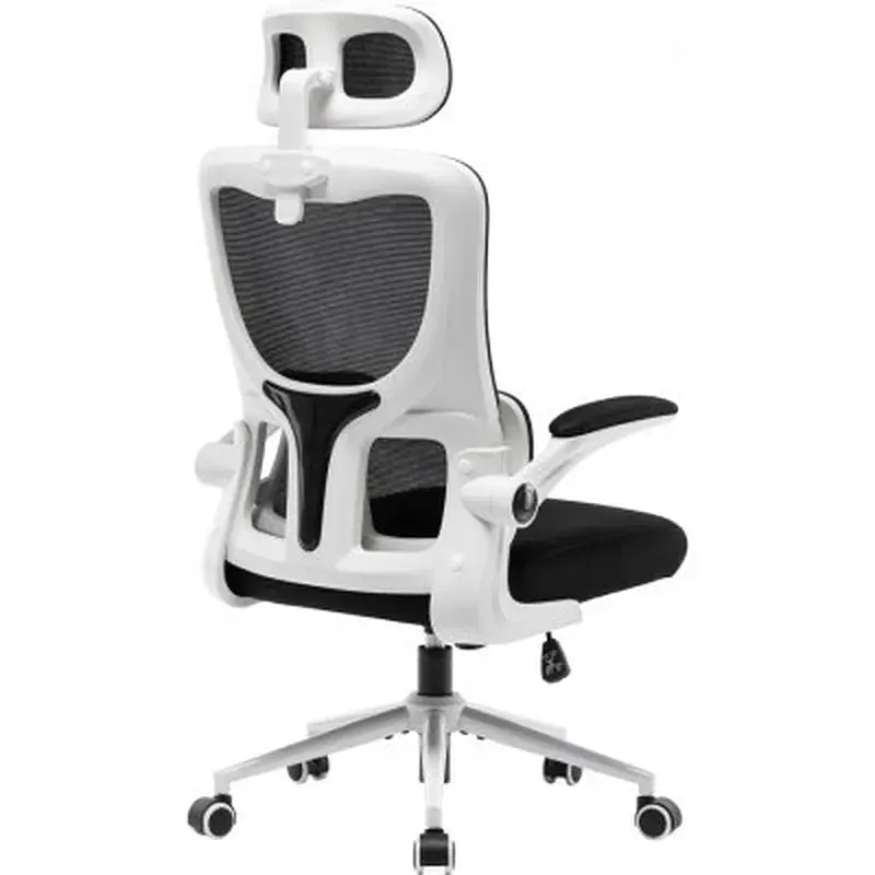 Офісне крісло GT Racer X-5728 White/Black - фото 4
