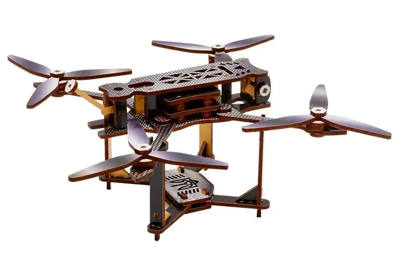 Конструктор Puz-00953 FPV Mini дерев'яний, PuzzleOk - фото 4