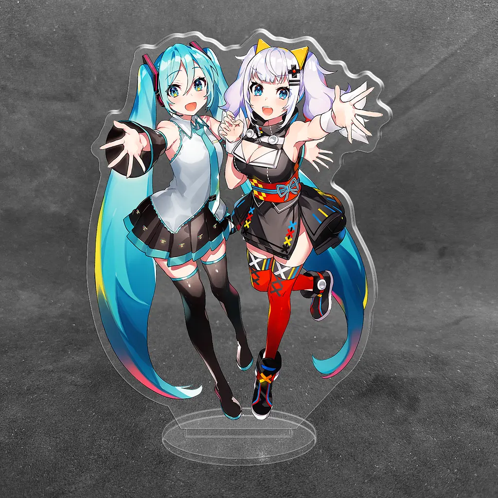 Акрилова колекційна фігурка Hatsune Miku Хатсуне Міку 6 15 см - фото 2