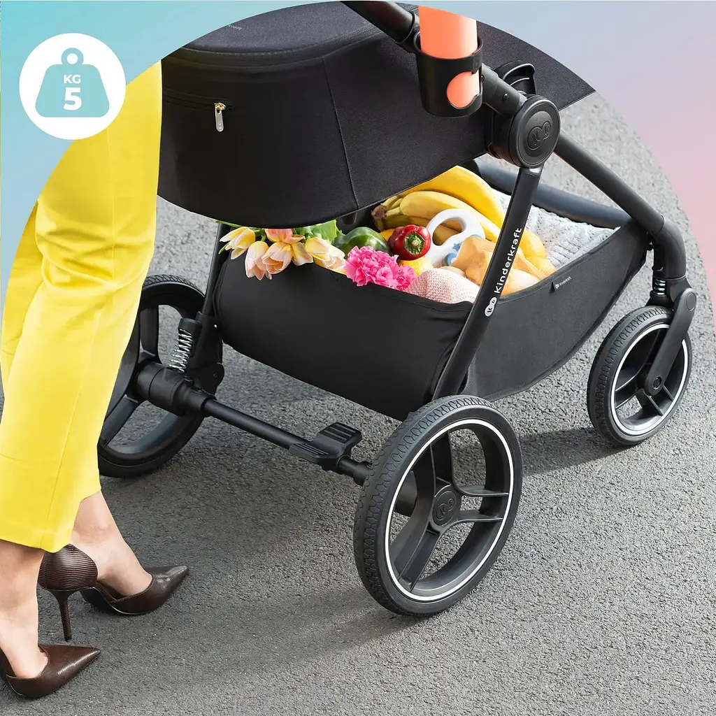 Універсальна коляска 2 в 1 Kinderkraft Nea Midnight Black (KSNEA000BLK2000) - фото 13
