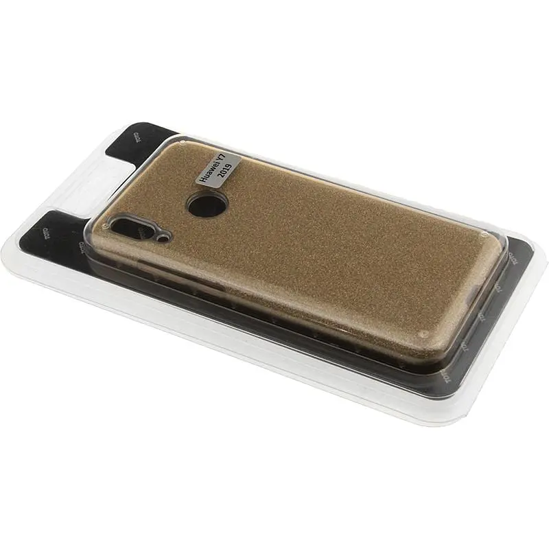 Чехол-накладка Toto TPU Shine Case HuAwei Y7 2019 Gold - фото 2