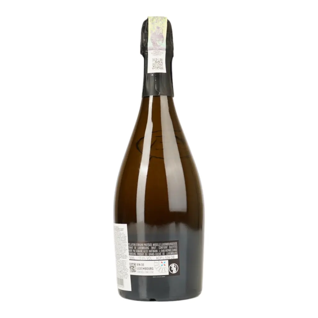 Вино игристое Люксембург Domaine Alice Hartmann Креман Брют белое 0.75 л - фото 3