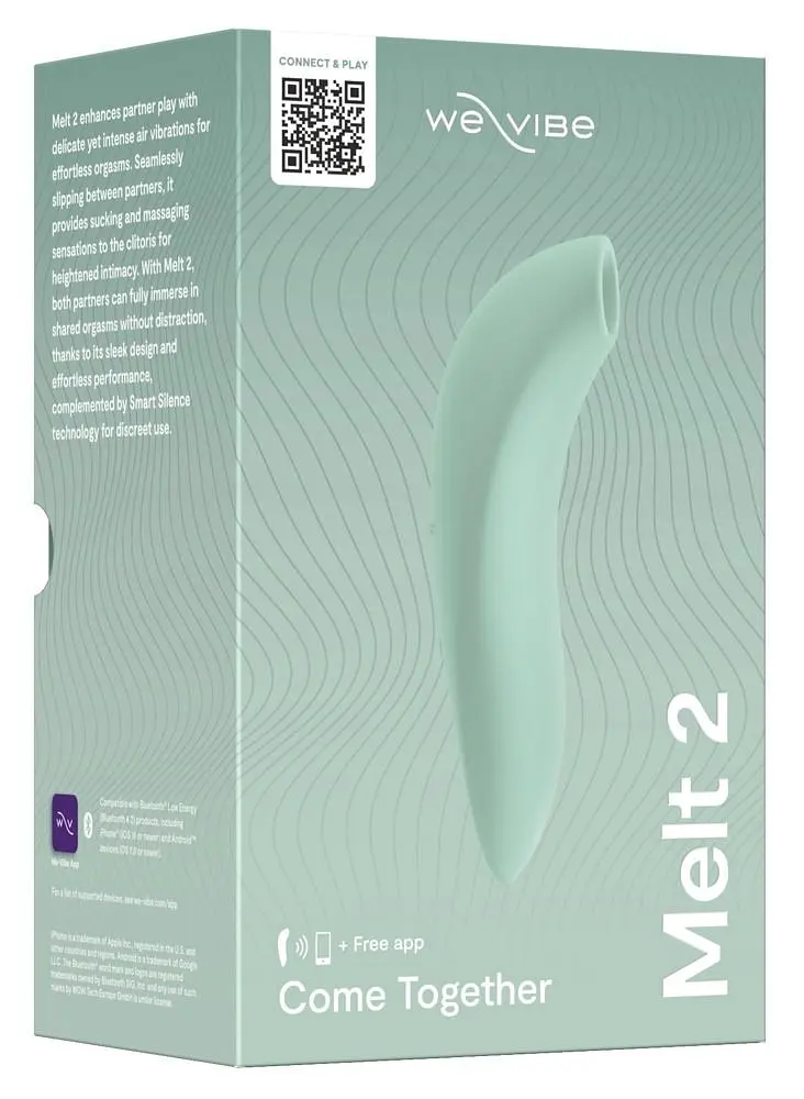 Стимулятор We-Vibe Melt 2 Вакуумний клітора зі смарт-управлінням - фото 20