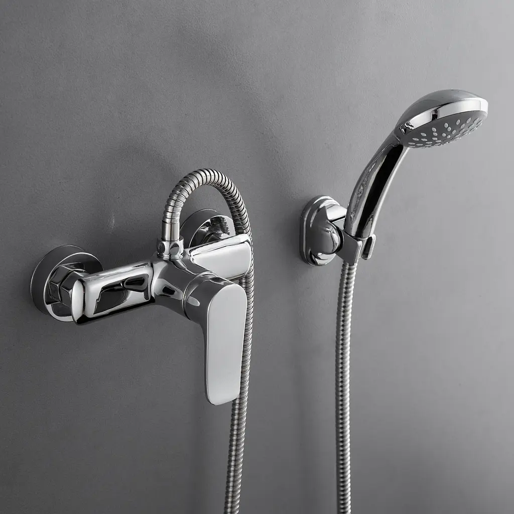 Змішувач для душу RJ Velum хром RBZ082-5, Хром - фото 3