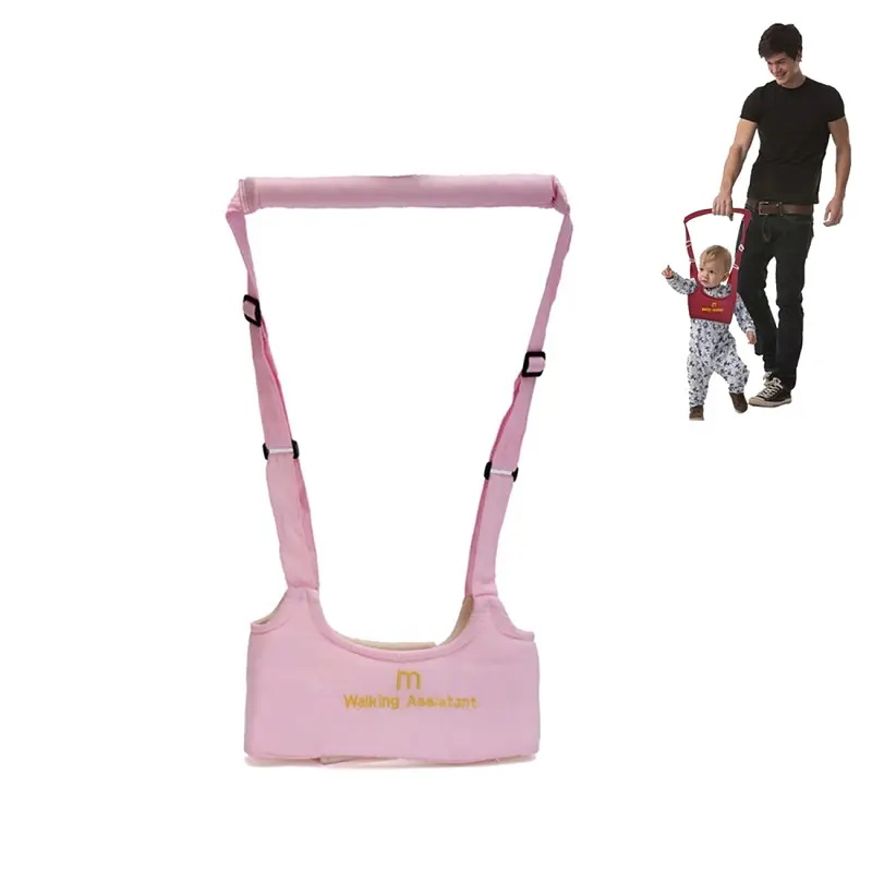 Дитячі віжки-ходунки Walking Assistant MBWA902 Рожевий - фото 2
