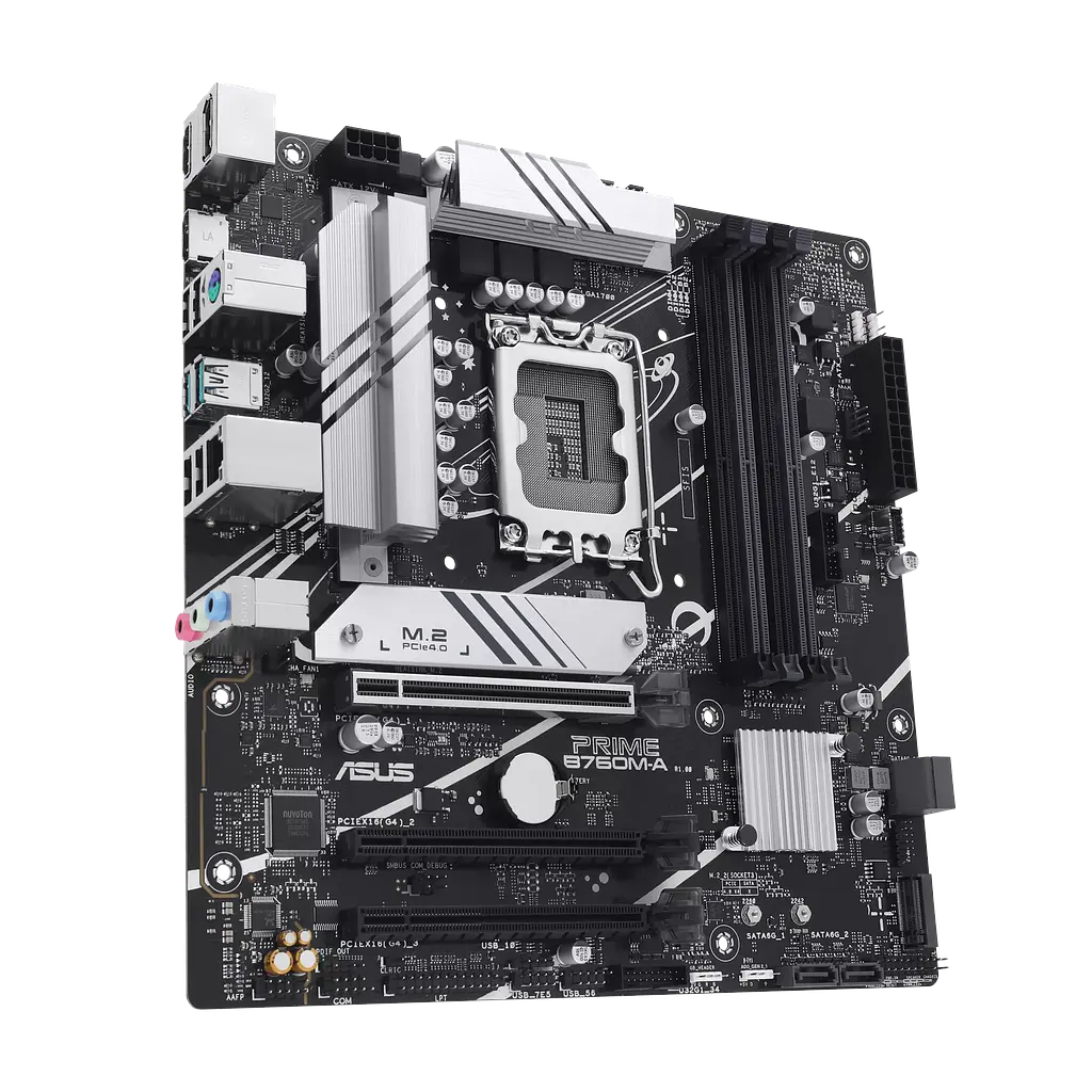 Материнська плата Asus B760M-A-CSM Prime LGA 1700 (PRIME B760M-A-CSM) - фото 2