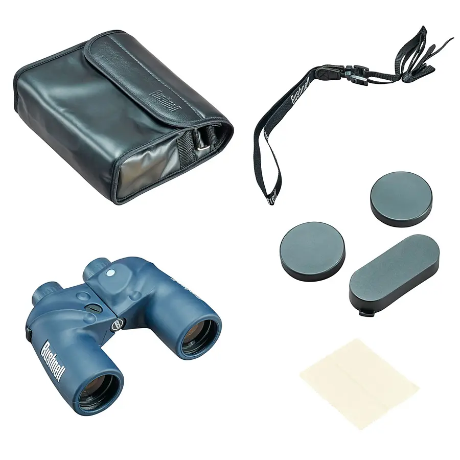 Бінокль Bushnell Marine Blue 7x50 мм з компасом і далекомірною сіткою - фото 6