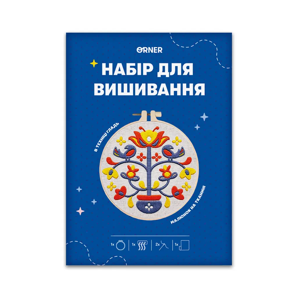 Набір для вишивання Ø160 мм «Дерево життя» - фото 12
