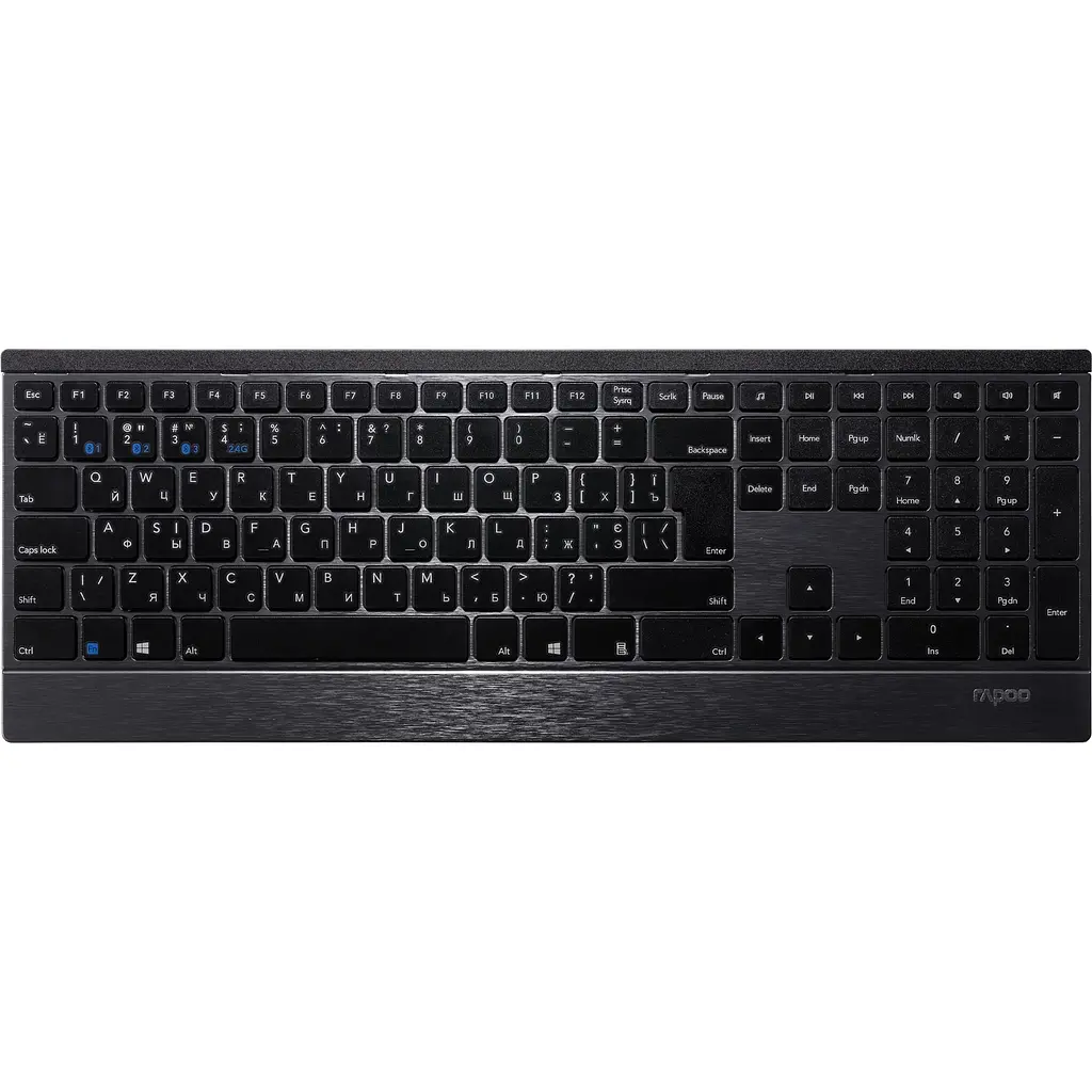 Клавіатура Rapoo E9500M Black [122518] - фото 7