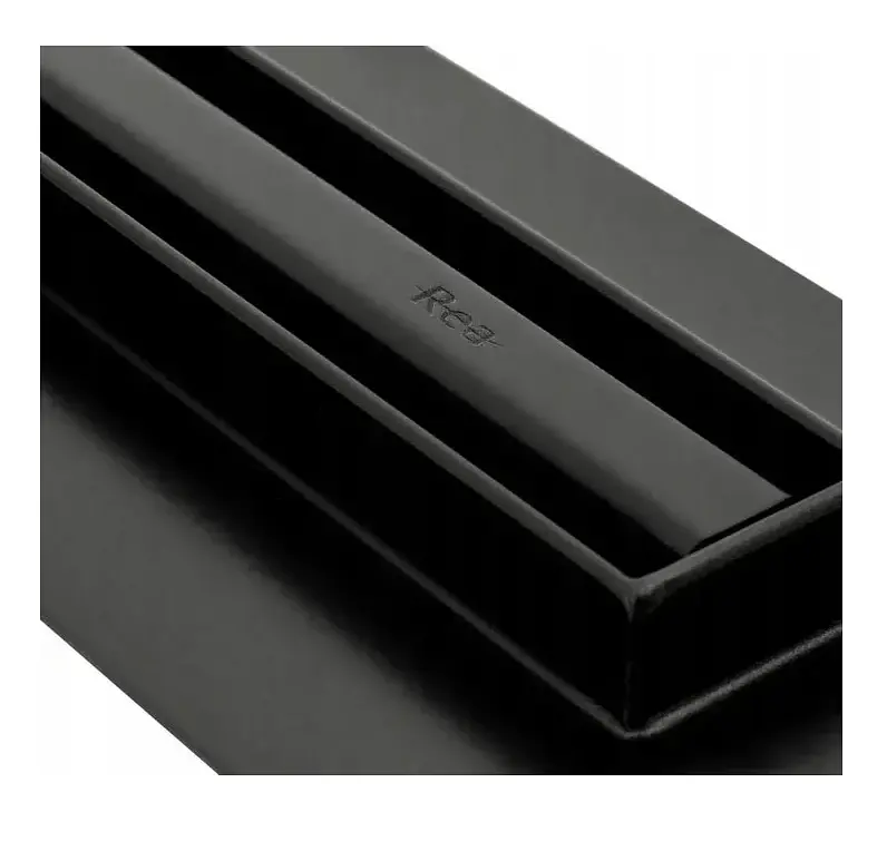 Душовий канал Rea Neo Slim Pro 50 см black REA-G6992 - фото 11