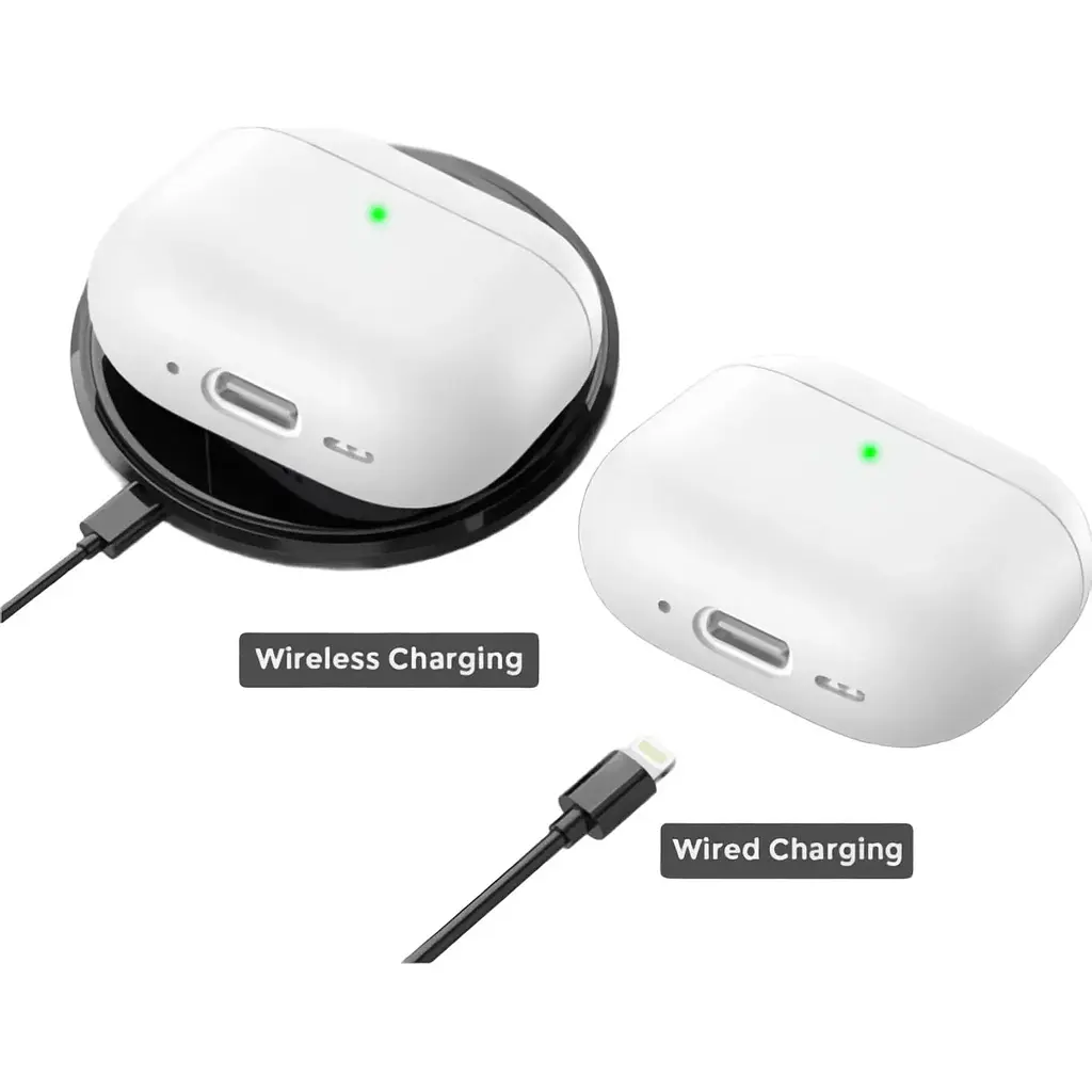 Чехол AhaStyle Ultra-Thin Colorful Silicone Case для Airpods 4 White [CP-WG172-WE] [133831] - фото 3