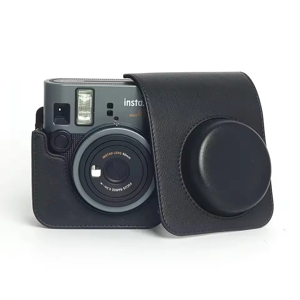 Подарунковий набір Фотоапарат Fujifilm Instax Mini 41 Фотопапір 100 шт. Чохол Фотоальбом на 108 фото чорний - фото 4