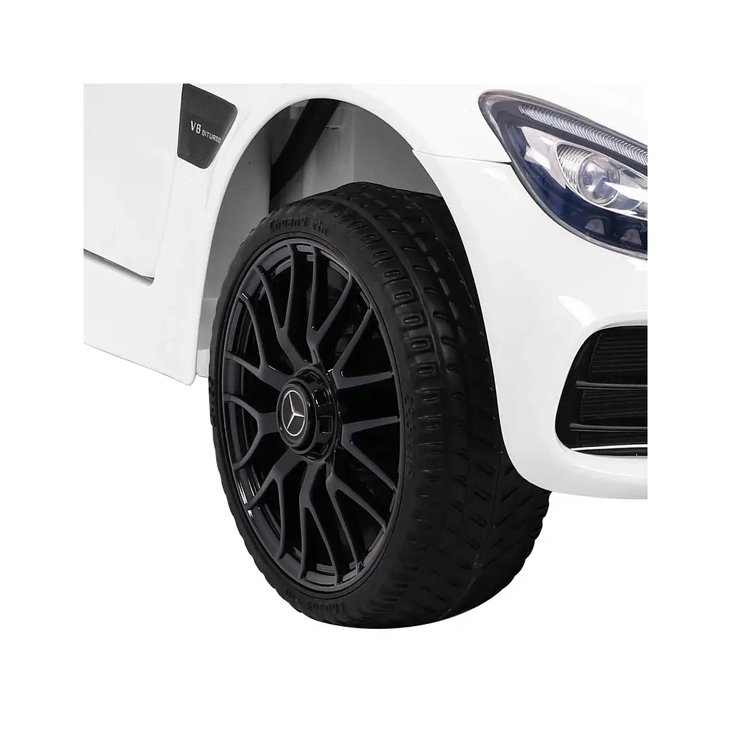 Електромобіль Ramiz Mercedes Benz GT MP3 LED 12 В, білий (PA.HL-2588.BIA) - фото 20