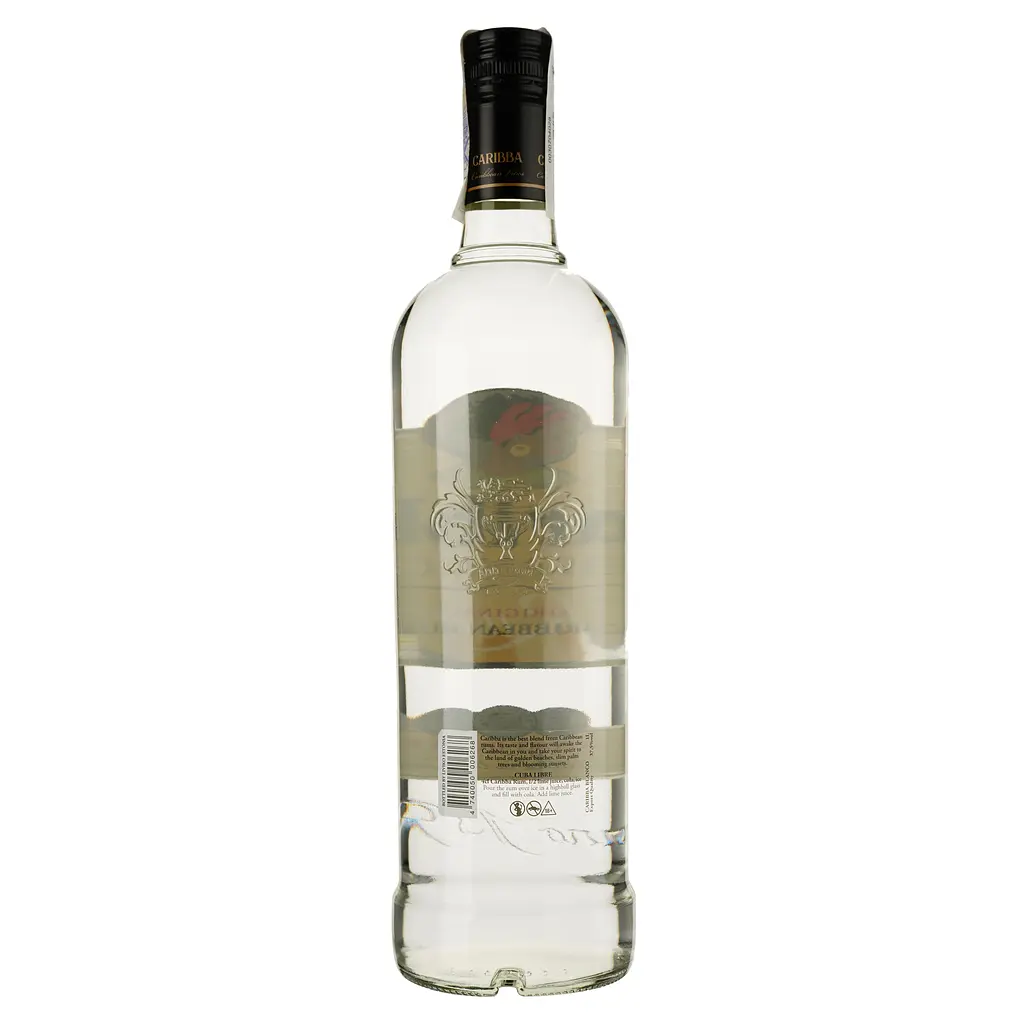 Ром Caribba Blanco, 37,5%, 1 л - фото 2