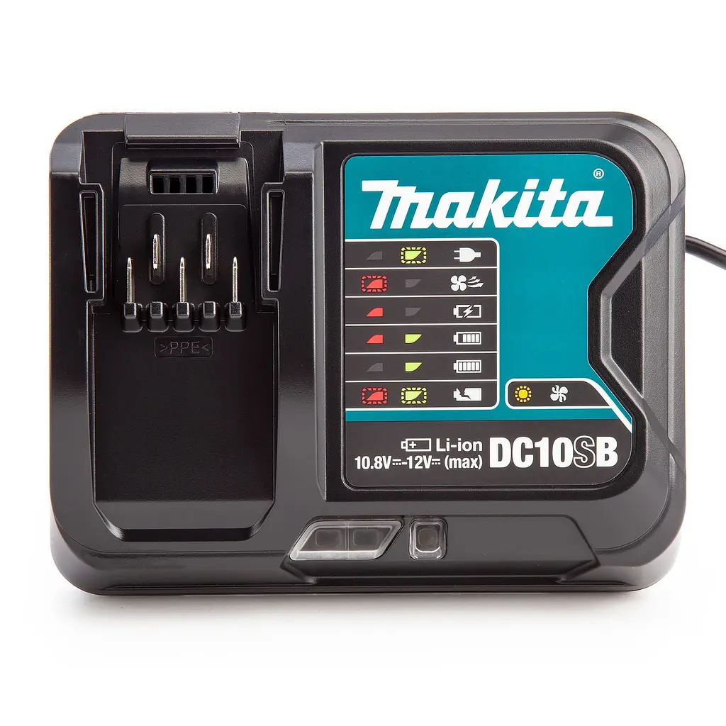 Пристрій для зарядки акумуляторів Makita CXT DC10SB (630996-7) - фото 4