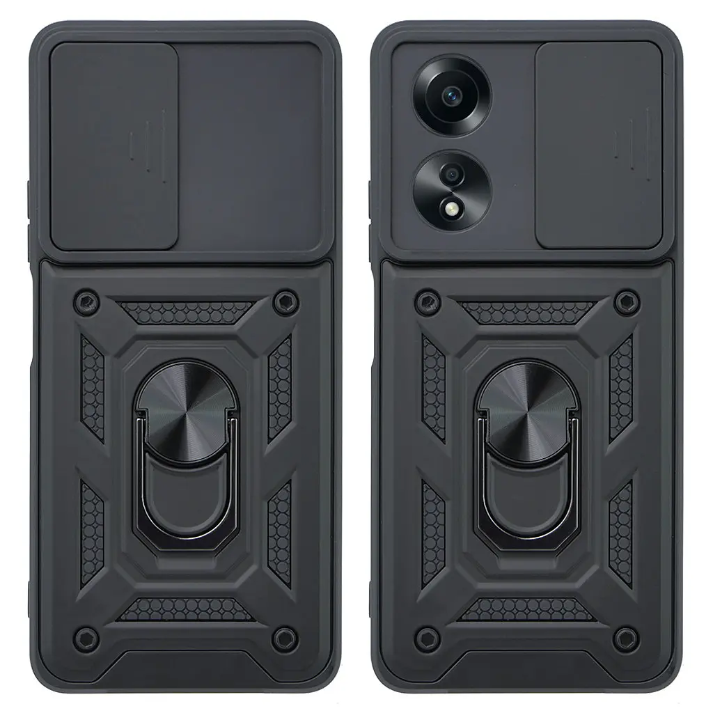 Чохол до мобільного телефона BeCover Military Oppo A38 Black (710714) - фото 2
