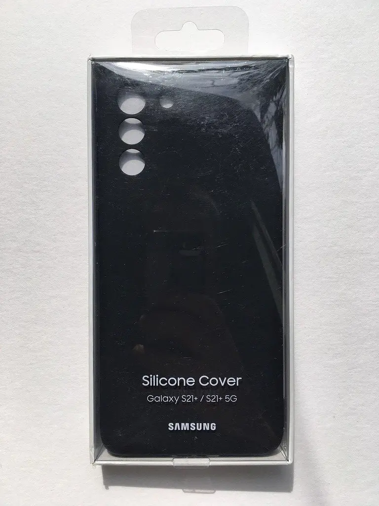 Чохол силіконовий протиударний Official Silicone Cover EF-PG996TBEGRU для Samsung Galaxy S21 Plus (6.7") Black - фото 6