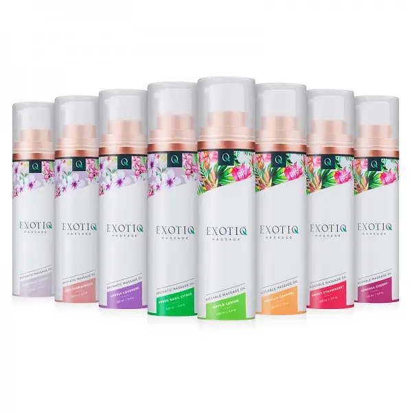 Массажное масло Exotiq Massage Oil Basil Citrus 100 мл - фото 6