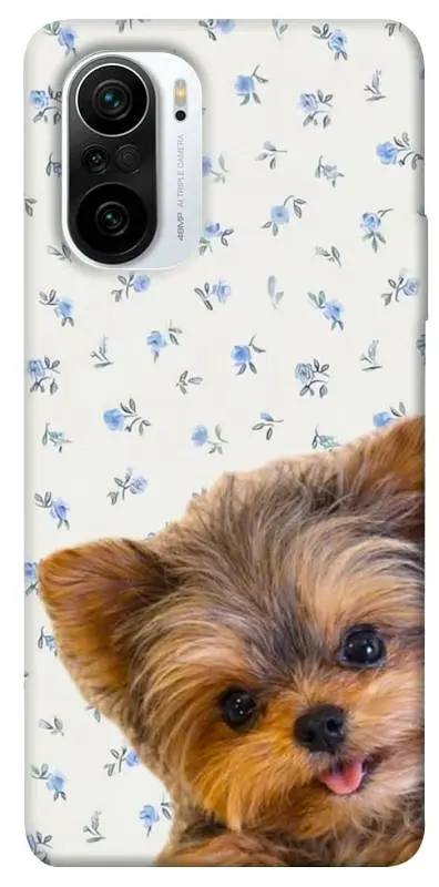 TPU чохол Demsky Cute Yorkie для Xiaomi Redmi K40 / K40 Pro / K40 Pro+ / Poco F3