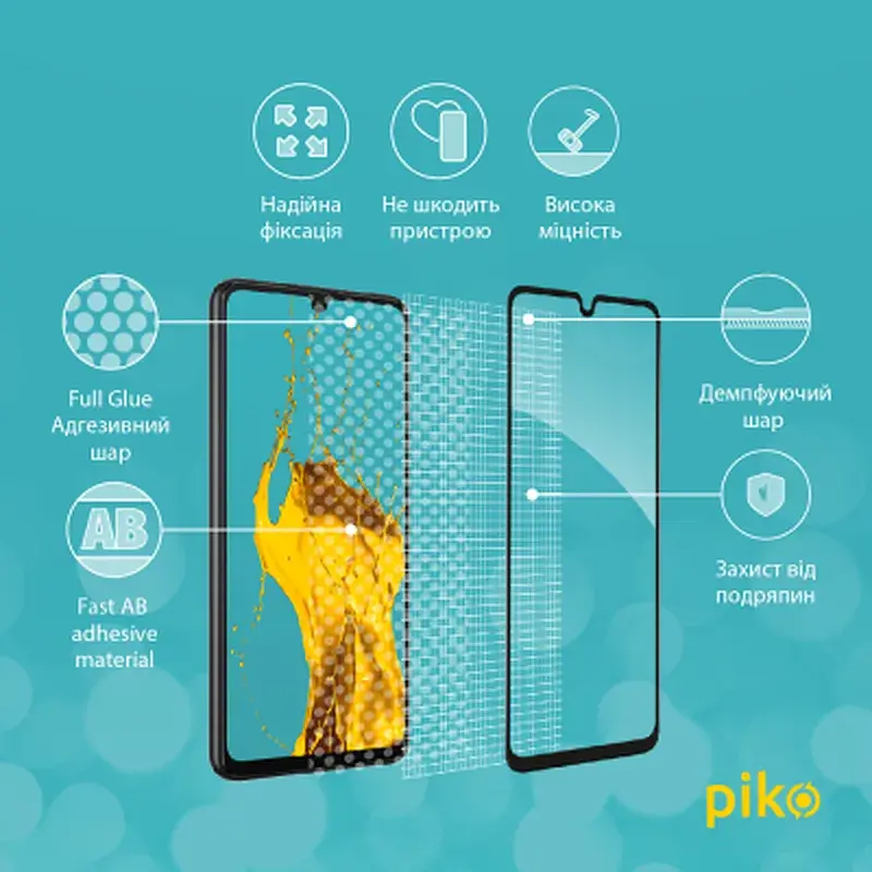 Скло захисне Piko Samsung A33 5G (1283126522420) - фото 4