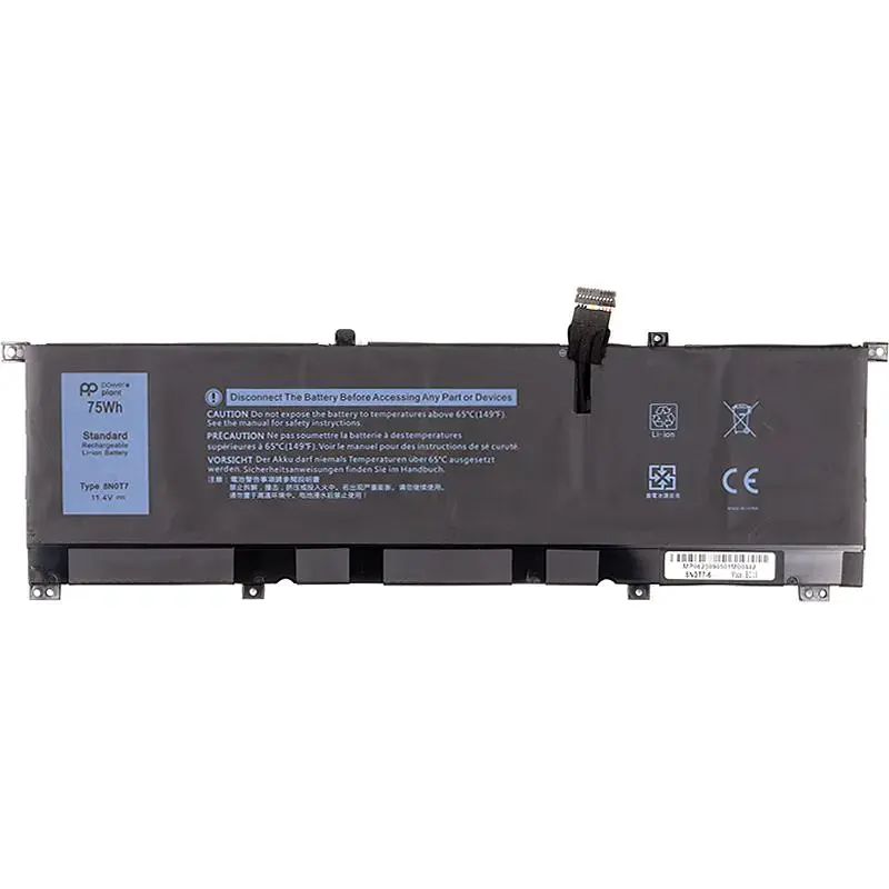 Акумулятор PowerPlant для ноутбуків DELL XPS 15 9575 Series (8N0T7) 11.4V 6254mAh (NB441884) - фото 2