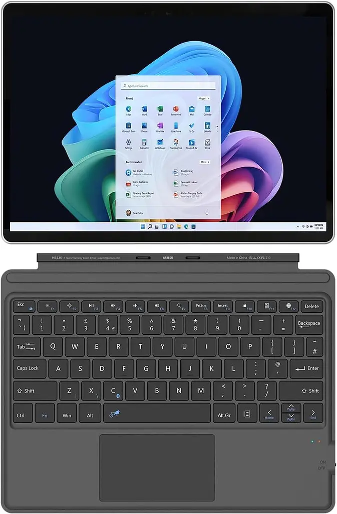 Bluetooth-клавіатура-чохол для Surface Pro 13" з тачпадом - фото 3