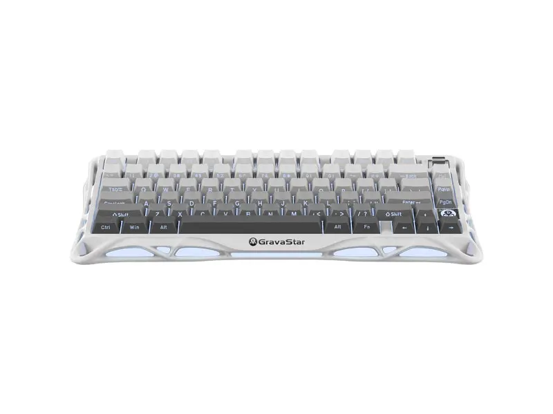 Клавіатура Gravastar Mercury K1 TKL White (GSK1_GWHT)
