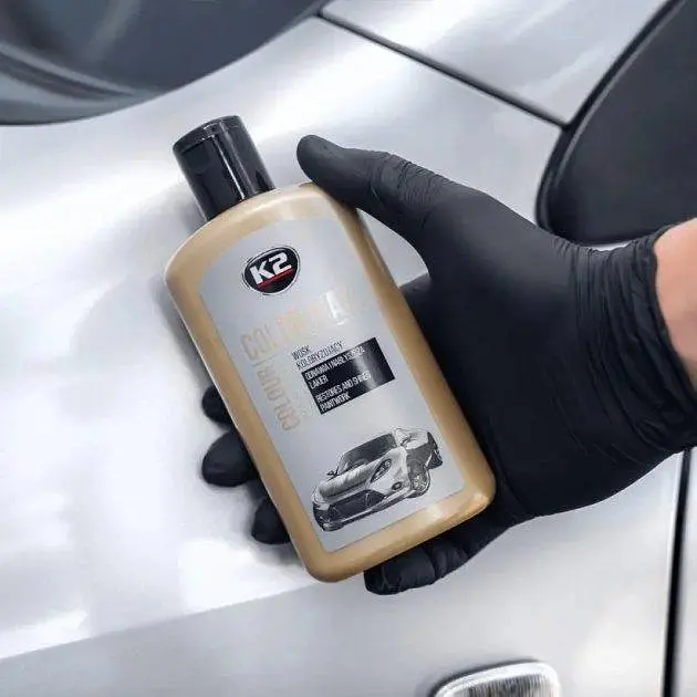 Поліроль для кузова крем K2 Color Max 250ml приховує подряпини - фото 3