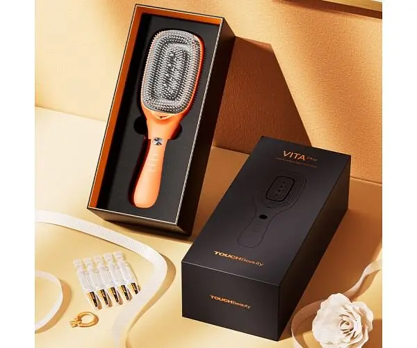TOUCHBeauty TB-2443, Мультифункціональна щітка для всебічного догляду за шкірою голови та волоссям Тач Б'юті - фото 7