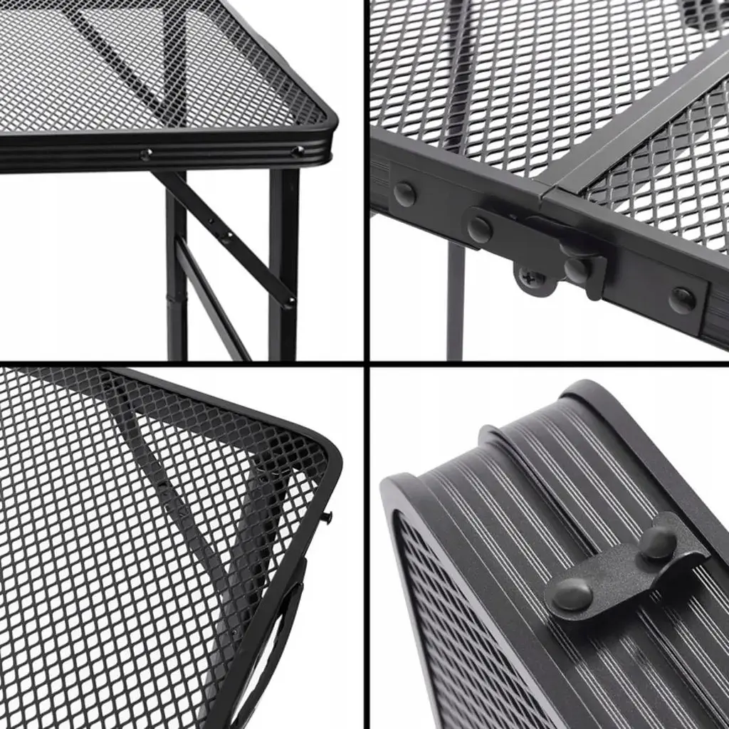 Туристичний стіл Chomik Garden Line Tourist складаний чорний - фото 9