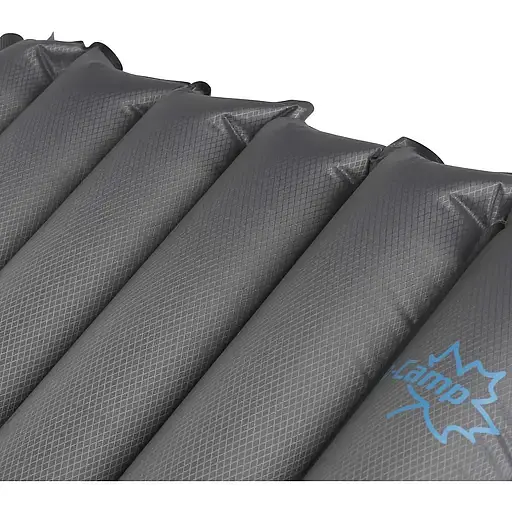 Килимок надувний Bo-Camp Single Grey 185x50x6.3 см (3106603) - фото 3