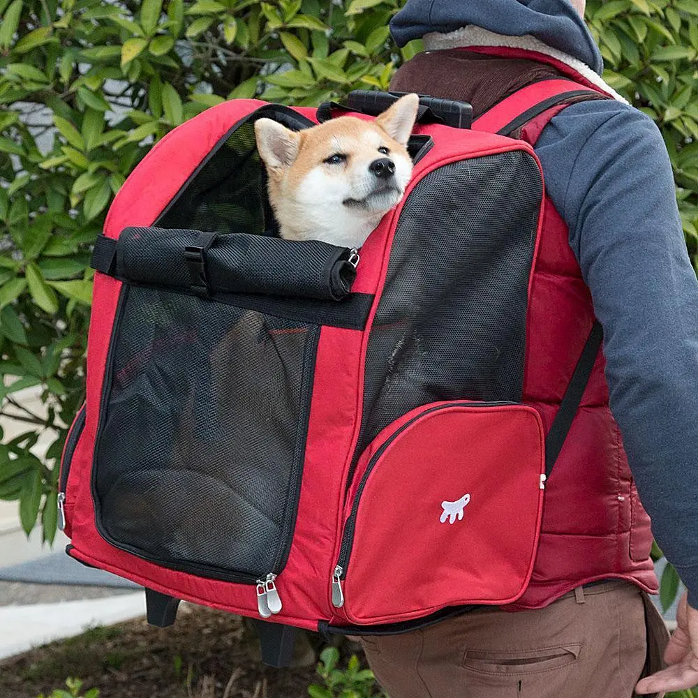 Дорожная сумка для перевозки животных до 6 кг Ferplast Trolley - фото 8