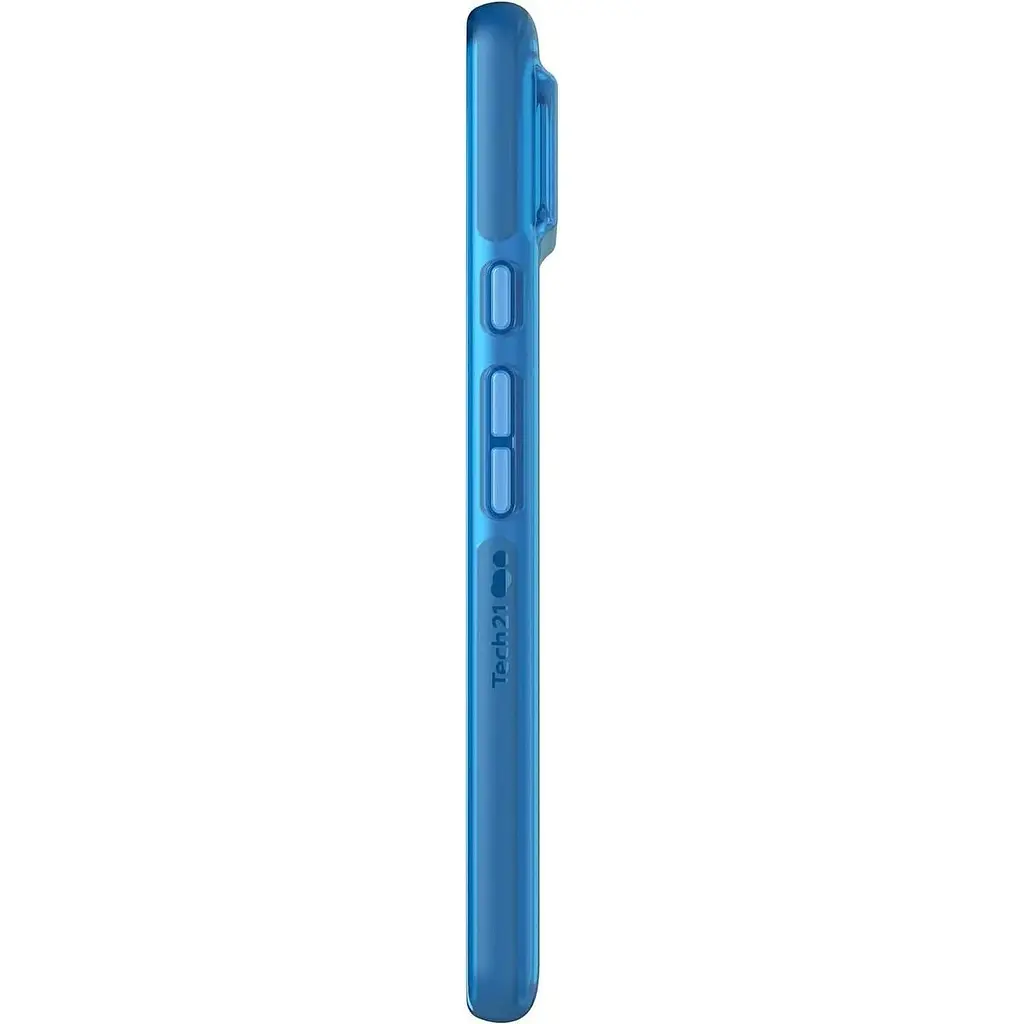 Оригінальний протиударний чохол Tech21 Evo Check для Google Pixel 7 Pro (6.7") Blue (T21-9960) - фото 7