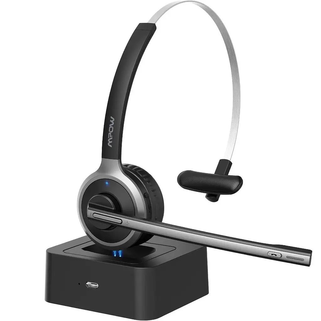 Bluetooth-гарнітура бездротова Mpow M5 Pro Bluetooth Headset - фото 2