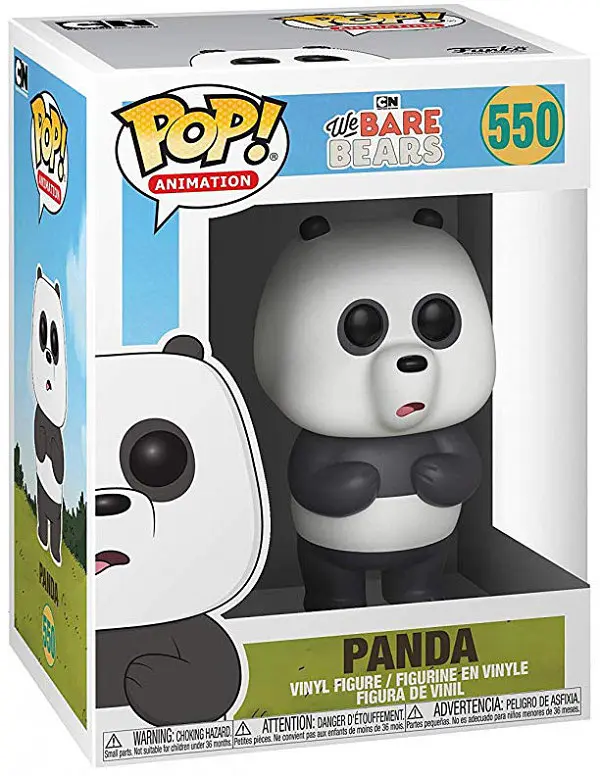 Фігурка Funko Pop Панда Вся правда про ведмедів We Bare Bears Ice Bear PANDA сartoon ВВ P 550 - фото 3