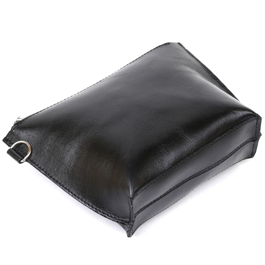 Косметичка кожаная SHVIGEL 20х13.5х5 см acs0025810 - фото 5