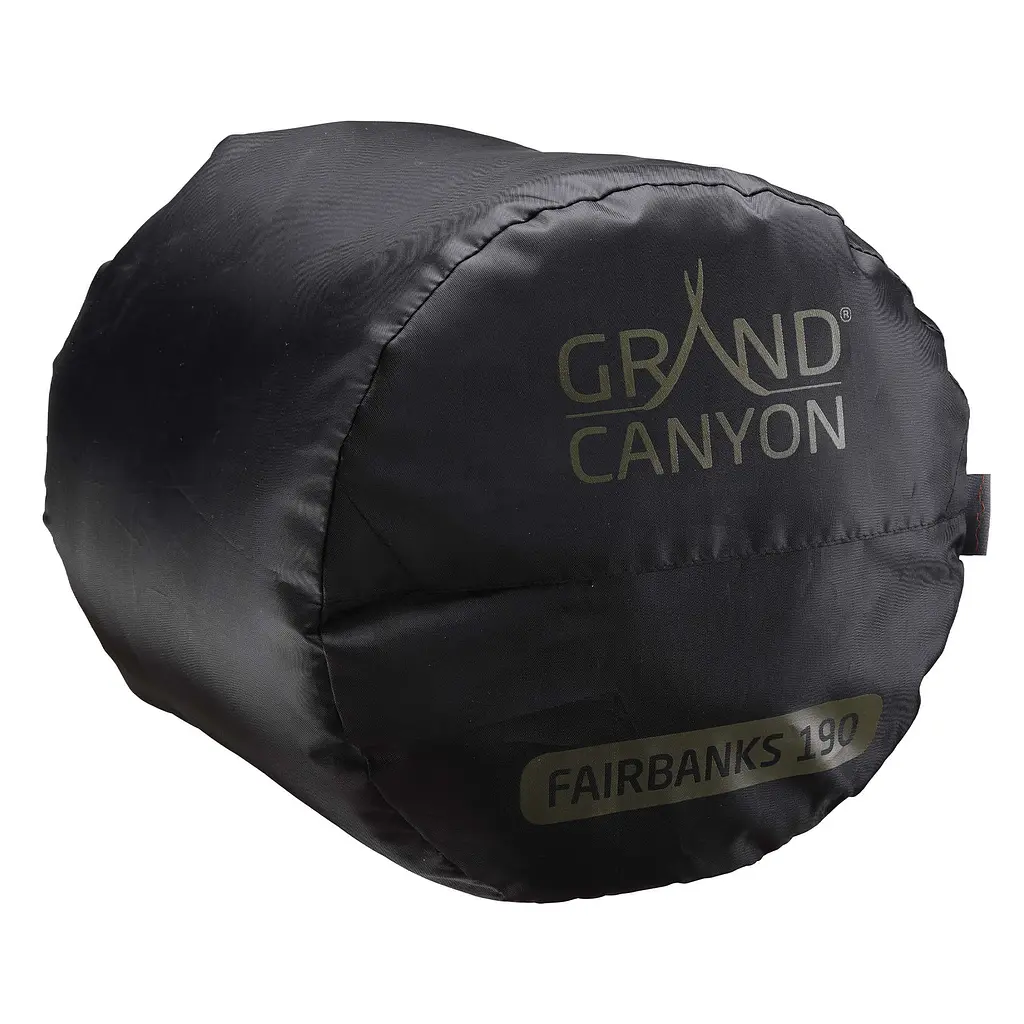 Спальный мешок Grand Canyon Fairbanks 190 -4°C Capulet Olive Left (340020), Оливковый - фото 7