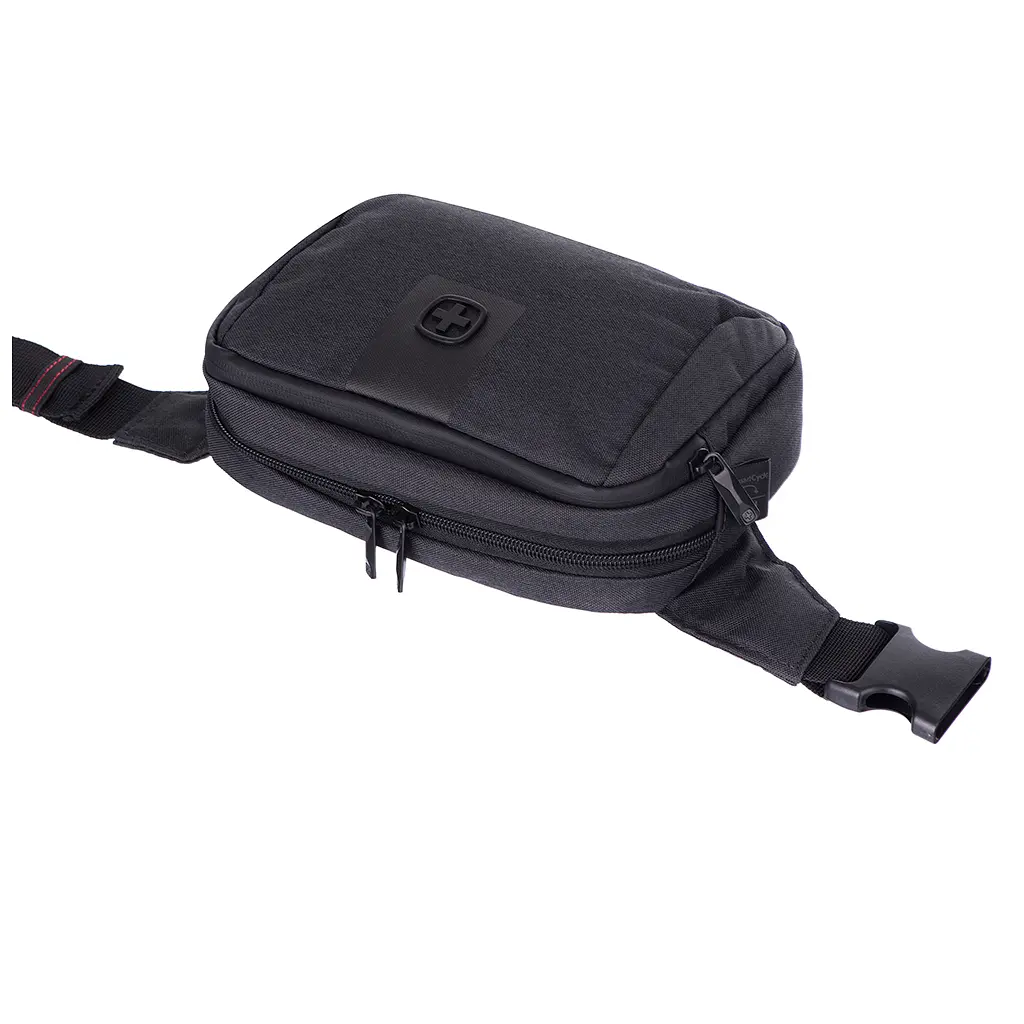 Сумка-бананка Wenger MX ECO Waispack, антрацит (612264) - фото 3