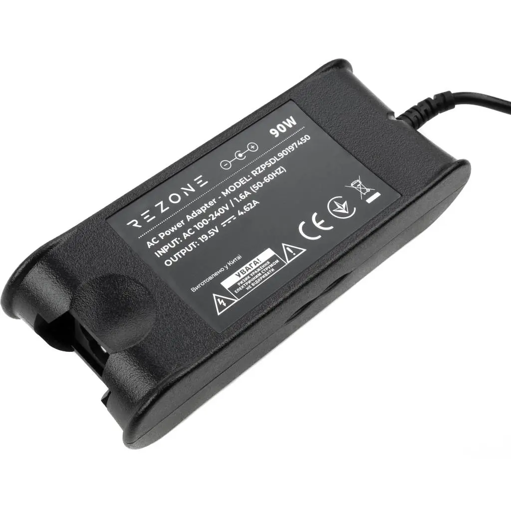 Блок питания к ноутбуку Rezone DELL 90W 19.5V 4.62A 7.4*5.0 (RZPSDL90197450) - фото 3